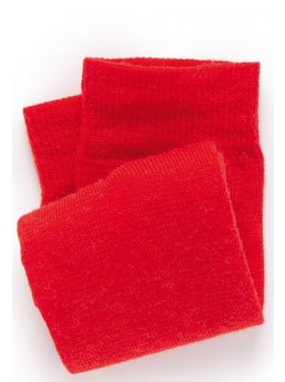 Chaussettes rouge uni 60% laine de mrinos, 40% nylon, 10,5 longueur de jambe