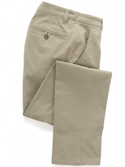 Pantalon chino ajust coton stretch couleur pierre Miami