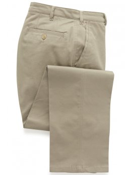 Pantalon chino classique coton  couleur pierre Denver