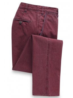 Pantalon couleur Merlot en Motta