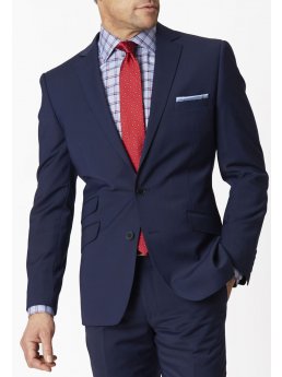 Veste de costume ajuste et lavable bleu Cassino