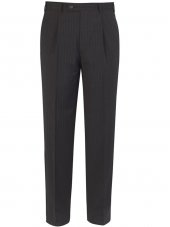 Avalino Pantalon de costume Anthracite  rayure