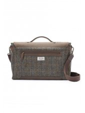 Cartable avec garniture Harris Tweed