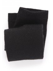 Chaussettes noir uni 60% laine de mrinos, 40% nylon, 10,5 longueur de jambe