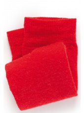 Chaussettes rouge uni 60% laine de mrinos, 40% nylon, 10,5 longueur de jambe
