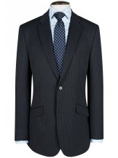 Costume ajust bleu marine  rayures Lambeth  - Drop 6