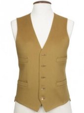 Gilet de costume en pure laine vierge or Boltby