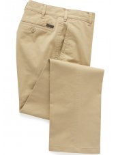 Pantalon chino classique coton sable Lizard