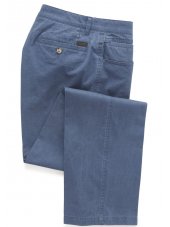 Pantalon en coton Bleu Ocan