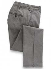 Pantalon gris acier en Motta