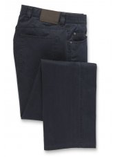 Pantalon jean classique à cinq poches Bleu Ewell