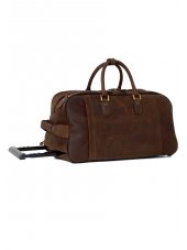 Sac de voyage cuir  roulettes