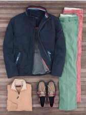 Veste occasionnelle de preuve lgre de douche de Douvres